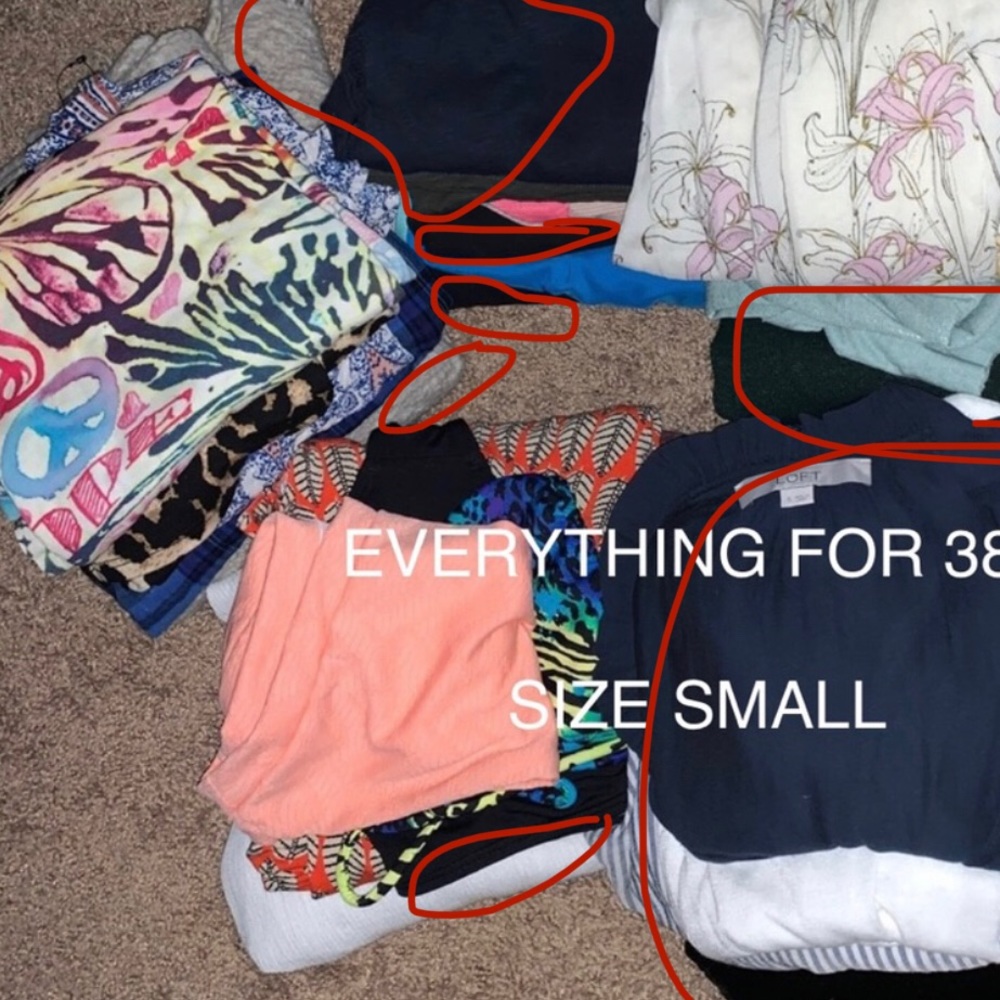 Circled Items from Bundle